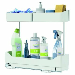 Tesa KITCHEN seitliche Schublade f�r die K�che, 21 x 48.5 x 45 cm, wei�