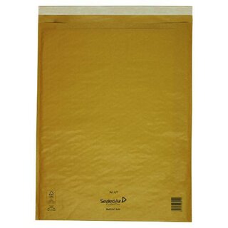 Mail Lite Luftpolstertaschen K/7 Innenma�e: 350x470mm, goldgelb, 100 St�ck