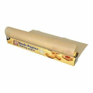 Papstar Backpapier, 38cm x 25m, braun