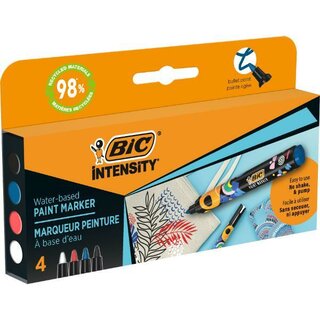 BIC Intensity Lackmarker 527423, sortiert, 4 St�ck