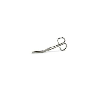 Leina 56011 Erste-Hilfe-Schere, rostfrei, kniegebogen, DIN 58279-B 190, 19cm