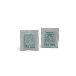 Leina 62050 Verbandtuch DIN 13152, Vliesstoff, mind. 125g/qm, steril, 40 x 60 cm