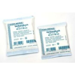 Verbandt�cher Leina 62051, steril, 60 x 80 cm, 125 g/qm, nach DIN 13152-A, wei�