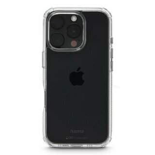 Hama Iphone 16 Pro Handyh�lle Extreme Protect, Farbe: Transparent