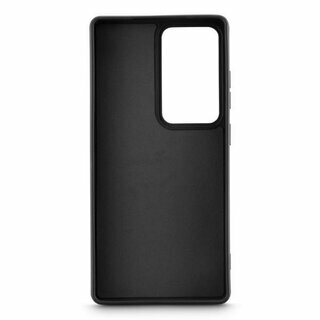 Hama Samsung S25 Ultra Handyh�lle Fantastic Feel, Farbe: Schwarz