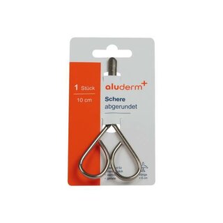 Aluderm abgerundete Schere 1008332, 10 cm