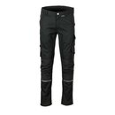 Planam 6400 Bundhose schwarz/schwarz 52