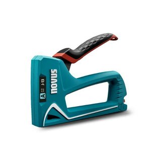 Novus Handtacker J-13, ABS-Kunststoff, 4-10 mm / H, t�rkis