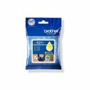 Brother LC521Y Tintenpatrone, 500 Seiten, gelb