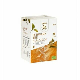 Gepa 8880959 Bio Schwarztee 2g, 20 Beutel