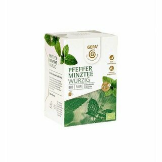 Gepa 8880987 Bio Pfefferminztee 1,7g, 20 Beutel