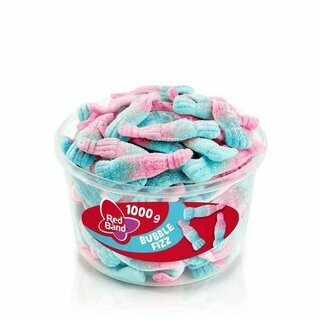 Red Band Bubble Fizz, Klarsichtdose mit 100 St�ck, 1000g
