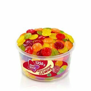 Red Band Fruchtige Clowns, vegan, Klarsichtdose mit 300...