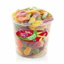 Red Band Super Saure Zungen, vegan, Klarsichtdose mit 100...
