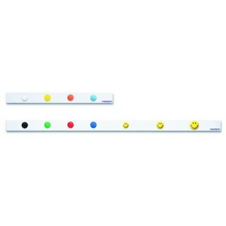 Magnetleiste Magnetoplan 16151, 100cm x 50mm, selbstklebend, wei�