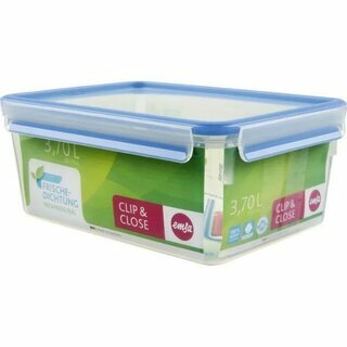 Emsa Clip & Close Frischhaltedose 508546, 3,7L