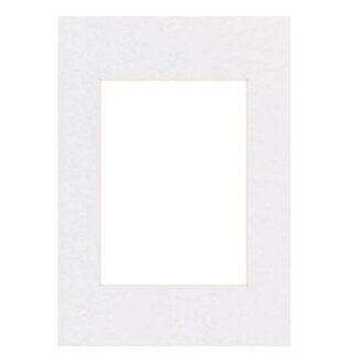 Hama Premium-Passepartout 00063207, 40 x 50 cm (30 x 40 cm), arktiswei�,