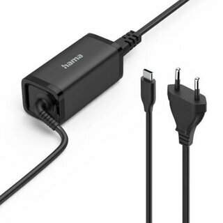 Hama Universal-USB-C-Notebook-Netzteil, GaN, Power Delivery (PD), 5-20V/45W