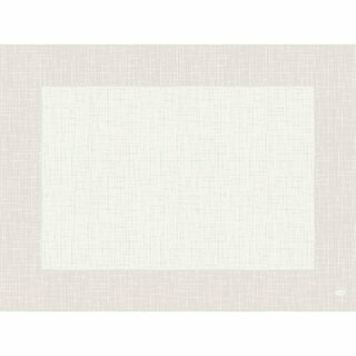 Duni Tischset Linea White 210310, 30 x 40 cm, 5 Packungen je 100 St�ck