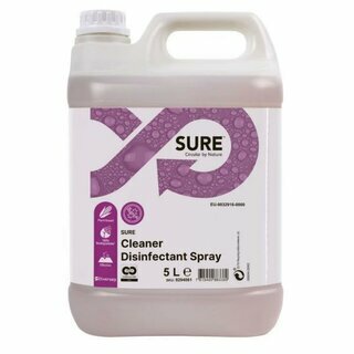 SURE Fl�chendesinfektionsreiniger W4485, 2 x 5L