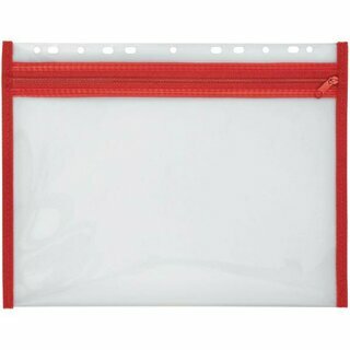 Veloflex Rei�verschlusstasche 4354020, DIN A4, rot, 10 St�ck