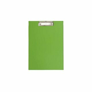 Maul Klemmbrett 2335254, A4, Kunststoff, gr�n, 12 St�ck