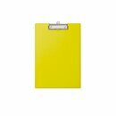 Maul Klemmbrett 2335213, A4, Kunststoff, gelb, 12 St�ck