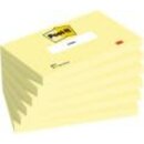 Post-it Notes, 76 x 127 mm, 6 x 100 Blatt, gelb