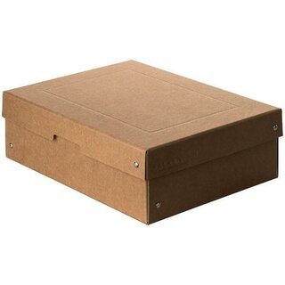 Archivbox Falken 22001800F, A4, F�llh�he 100 mm, braun