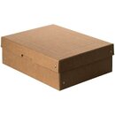 Archivbox Falken 22001800F, A4, F�llh�he 100 mm, braun