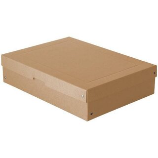 Archivbox Falken 22002112F, A3, F�llh�he 100 mm, braun