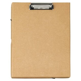 Klemmbrett Falken ClipBox Pure Nature 22002632F, A4, braun