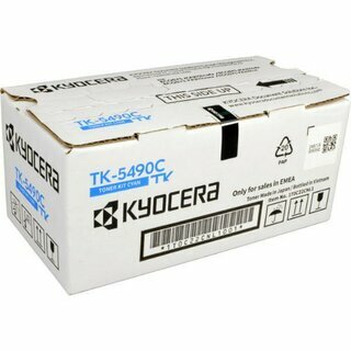 Kyocera Toner 1T0C22CNL1 TK-5490, 2400 Seiten, cyan