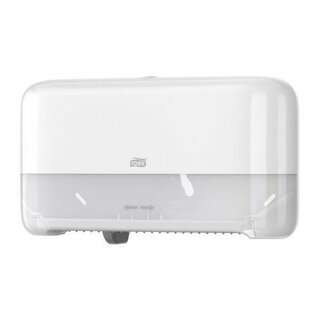 Tork 558060 Doppelrollenspender f�r H�lsenloses Toilettenpapier  wei�
