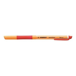 Stabilo Tintenroller pointVisco, 0,5 mm Strichst�rke, rot