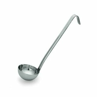 WAS Sch�pfkelle aus Edelstahl, 90ml, Stiel 21 cm