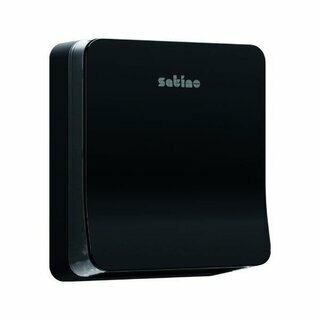 Satino Falthandtuchspender Interfold 333413, schwarz, S