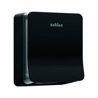 Satino Falthandtuchspender 333403, schwarz, S