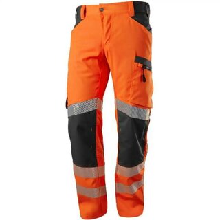 BP Warnschutz-Hose 2040-844, warnorange/anthrazit, Gr��e 62 normal