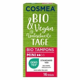 Cosmea Bio Tampons Mini, 16 St�ck