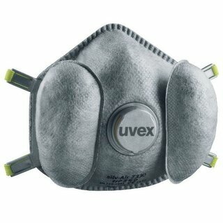 Uvex FFP3 Atemschutzmaske silv-Air exccel 8787330, 3 St�ck