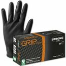Stronghand Grip Handschuhe 0422, Gr��e: L, schwarz, 50 St�ck
