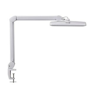 MAUL LED-Arbeitsplatzleuchte MAULintro, dimmbar, Klemmfu�, wei�