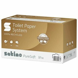 Satino Puresoft SystemToilettenpapier 307140, 24 St�ck