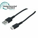 Dacomex 532555 USB-A/USB-C Kabel, 1 m, schwarz