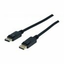 Exertis 127020 DisplayPort Kabel, 8K, 1 m, schwarz