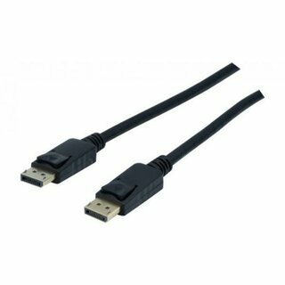 Exertis 127024 DisplayPort Kabel, 8K, 5 m, schwarz