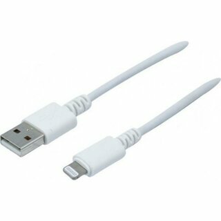 Dacomex 194041 Lightning Kabel, 1 m, wei�