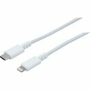 Dacomex 194042 USB-C/Lightningkabel, 2 m, wei�