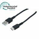 Dacomex 532557 USB-A/USB-C Kabel, 3 m, schwarz